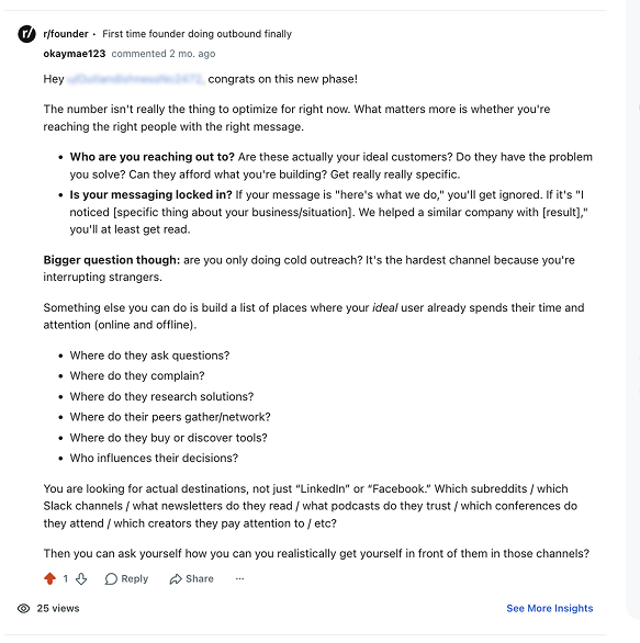 Reddit advice example 21