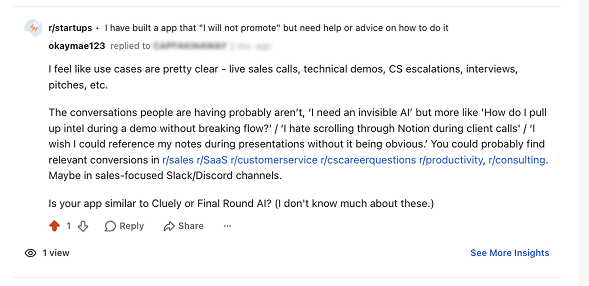 Reddit advice example 19