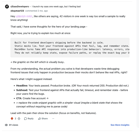 Reddit advice example 10