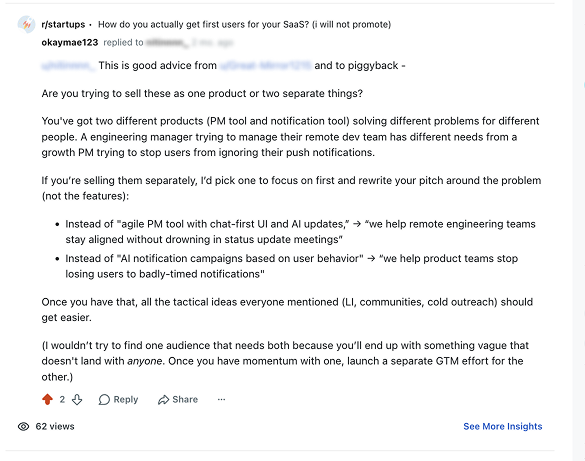 Reddit advice example 25